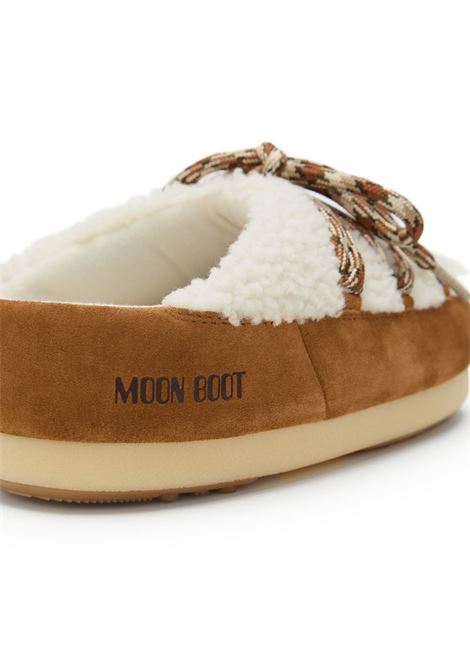 mules evx shearling donna whisky MOON BOOT | 80D1470100MA03